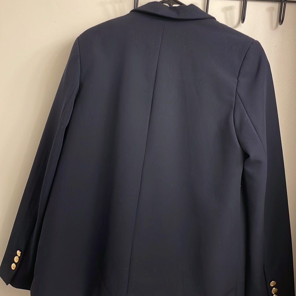 ZARA Navy Blazer - Picture 6 of 10
